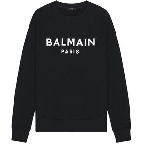 Balmain Logo Sweatshirt – Black – Like New – Moving Sale / Final Price (Unisex)